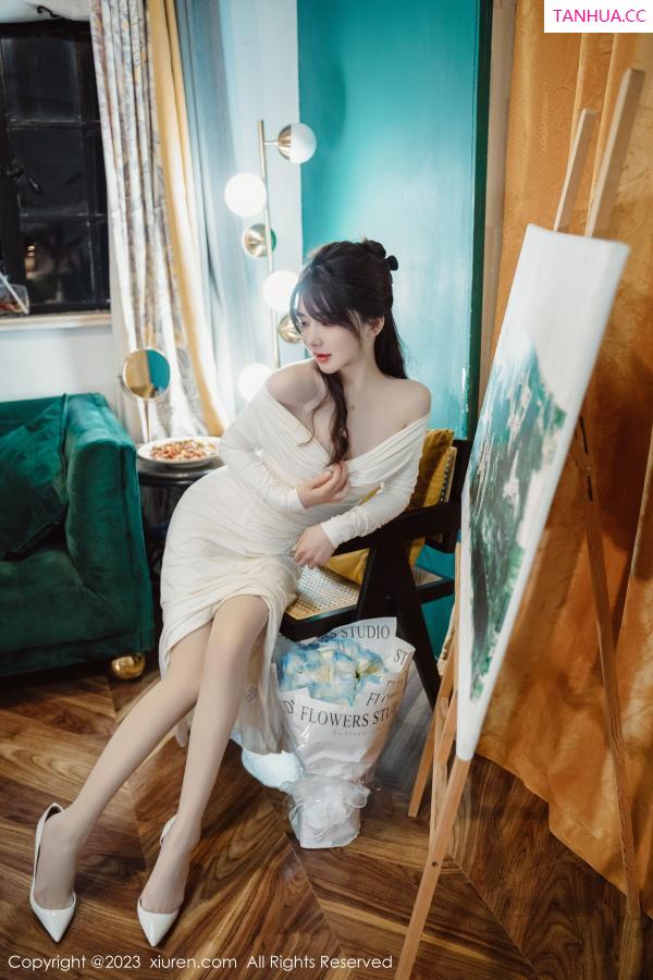婠婠么  [XiuRen]高清写真图 2023.01.29 No.6182 婠婠么 丝袜美腿第28张图片